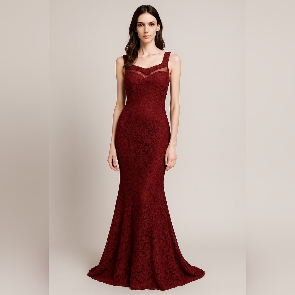 Red Prom dress